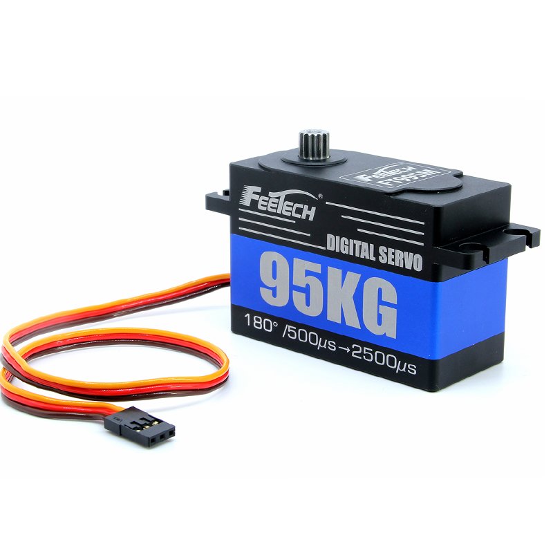 12V 100kg Super Torque Digital Servo With Metal Arm for 1:5 1:6 Traxxas Arrma Kraton Baja Rc Car Parts/robot / Boat/helicopter