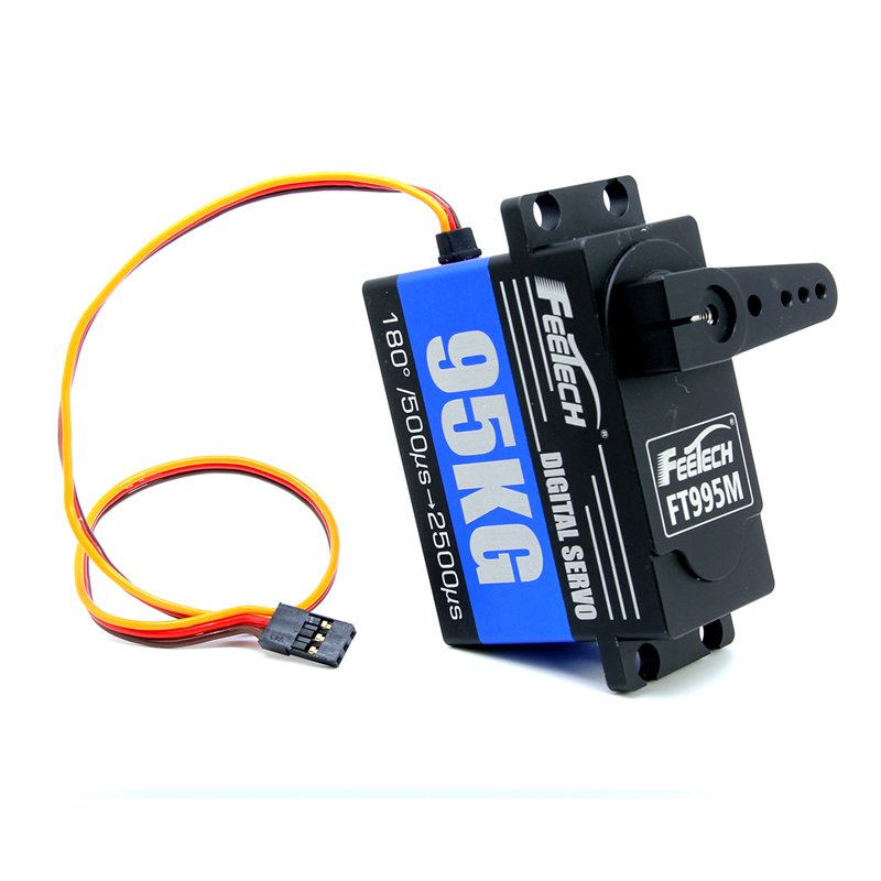 12V 100kg Super Torque Digital Servo With Metal Arm for 1:5 1:6 Traxxas Arrma Kraton Baja Rc Car Parts/robot / Boat/helicopter