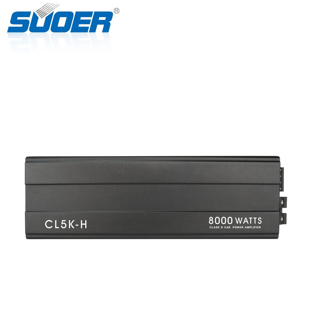 Suoer New Discount CL-5K High Power Full Range 1*3000 Watts Rms Power Amplifier Mono Channel Class d Car Amplifier
