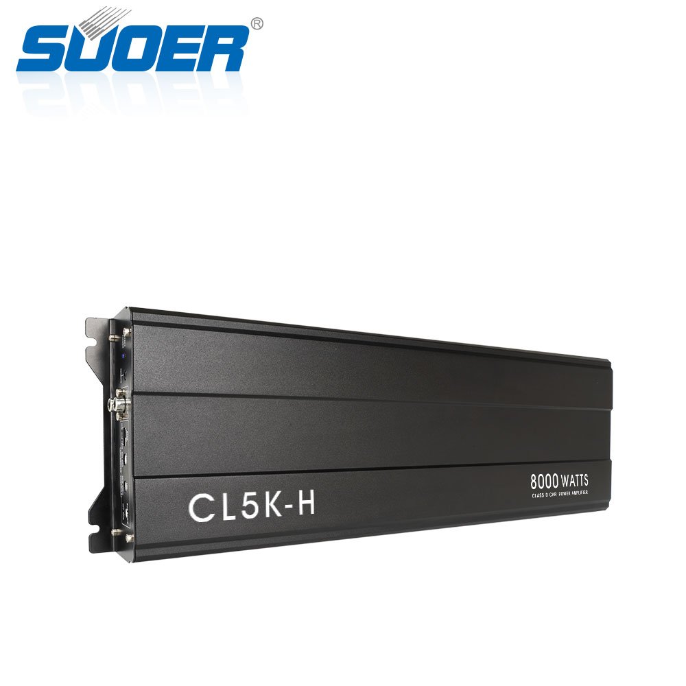Suoer New Discount CL-5K High Power Full Range 1*3000 Watts Rms Power Amplifier Mono Channel Class d Car Amplifier