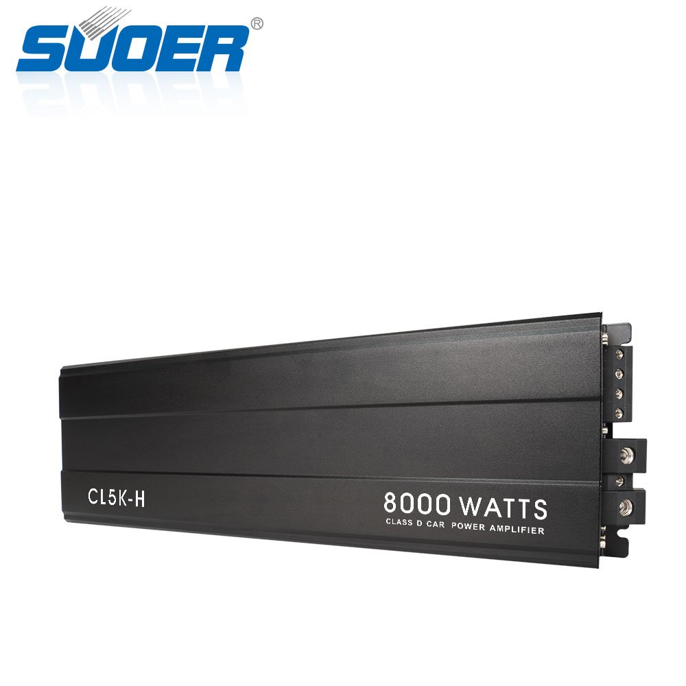 Suoer New Discount CL-5K High Power Full Range 1*3000 Watts Rms Power Amplifier Mono Channel Class d Car Amplifier