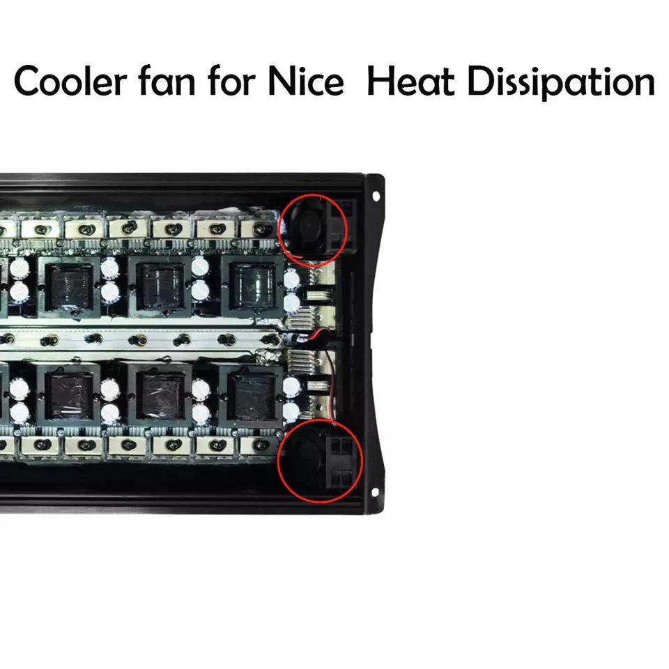 High Power Monoblock Class D 30000 Watts Car Amplifier for Competition Subwoofer Car Audio Amplifier