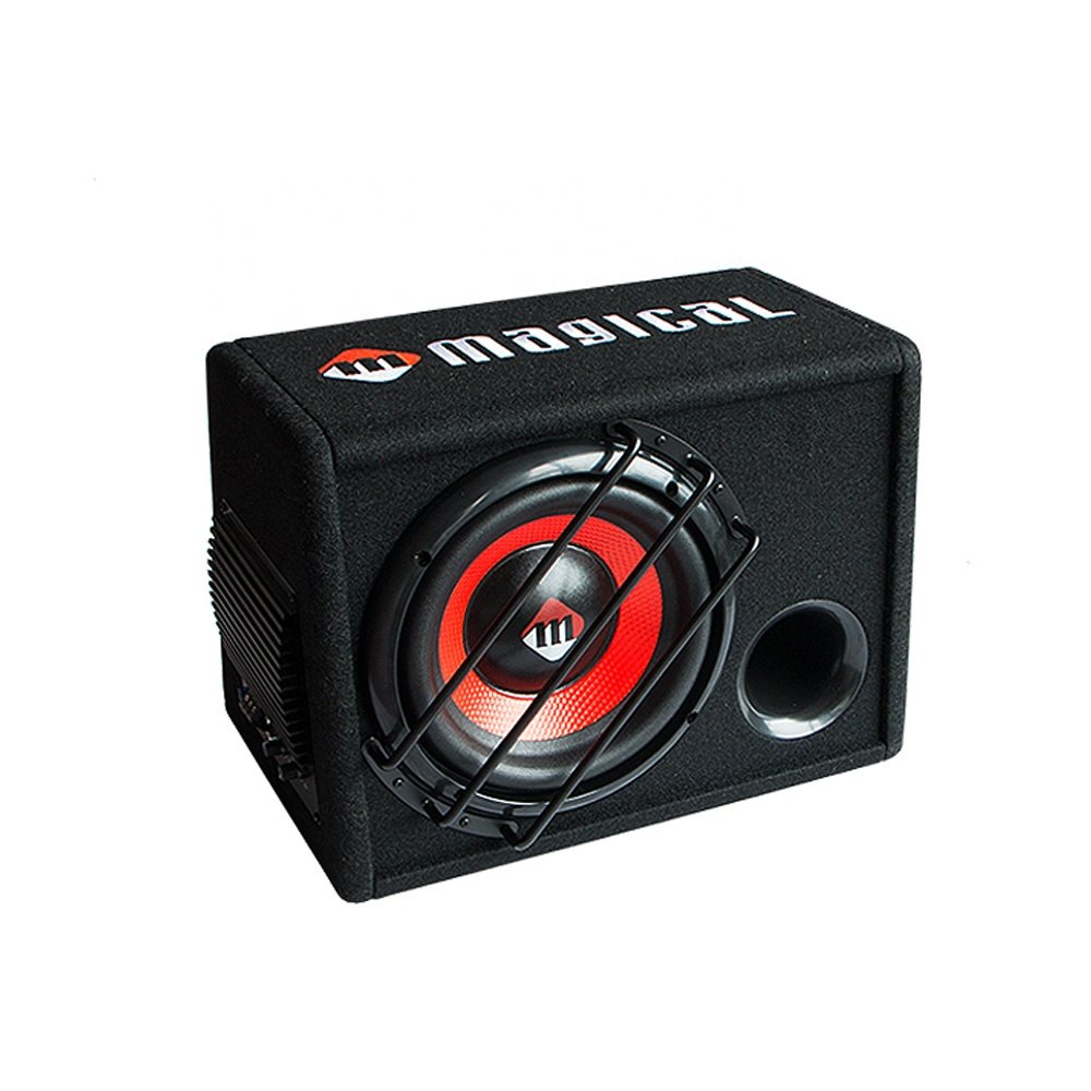 Magical D100 1000W Trending Products High Performance 10 Inch 12V 300watt 4ohms Powerful Active Car Audio Subwoofer s