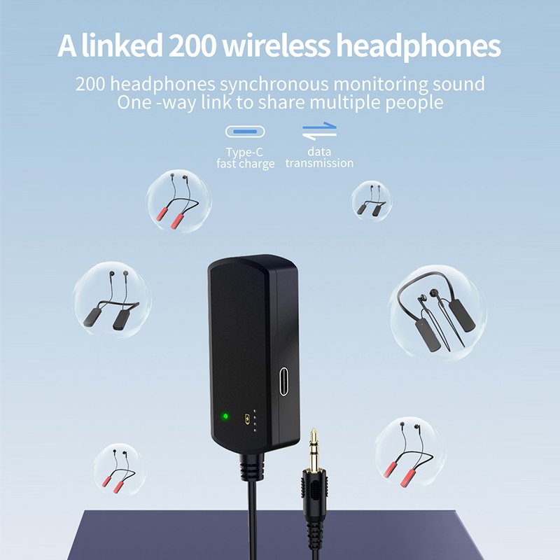 Monitor Headphone used for Audio Mixer Sound Cards Recording Studio Live Stream USB Sound Card Live Broadcast With Mic