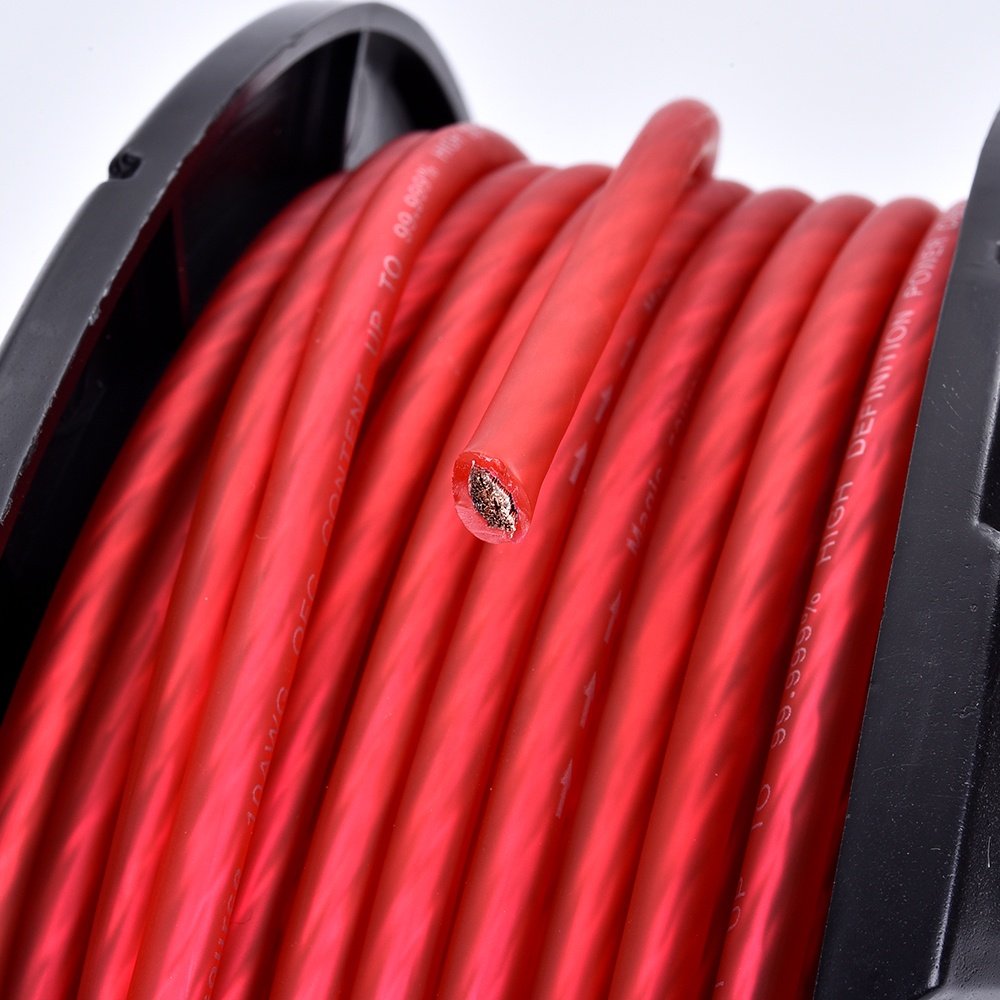 10 Gauge Wire OFC-Primary Automotive Wire,Car Amplifier Power & Ground Cable,Battery Cable,Car Audio Speaker Stereo 10ga