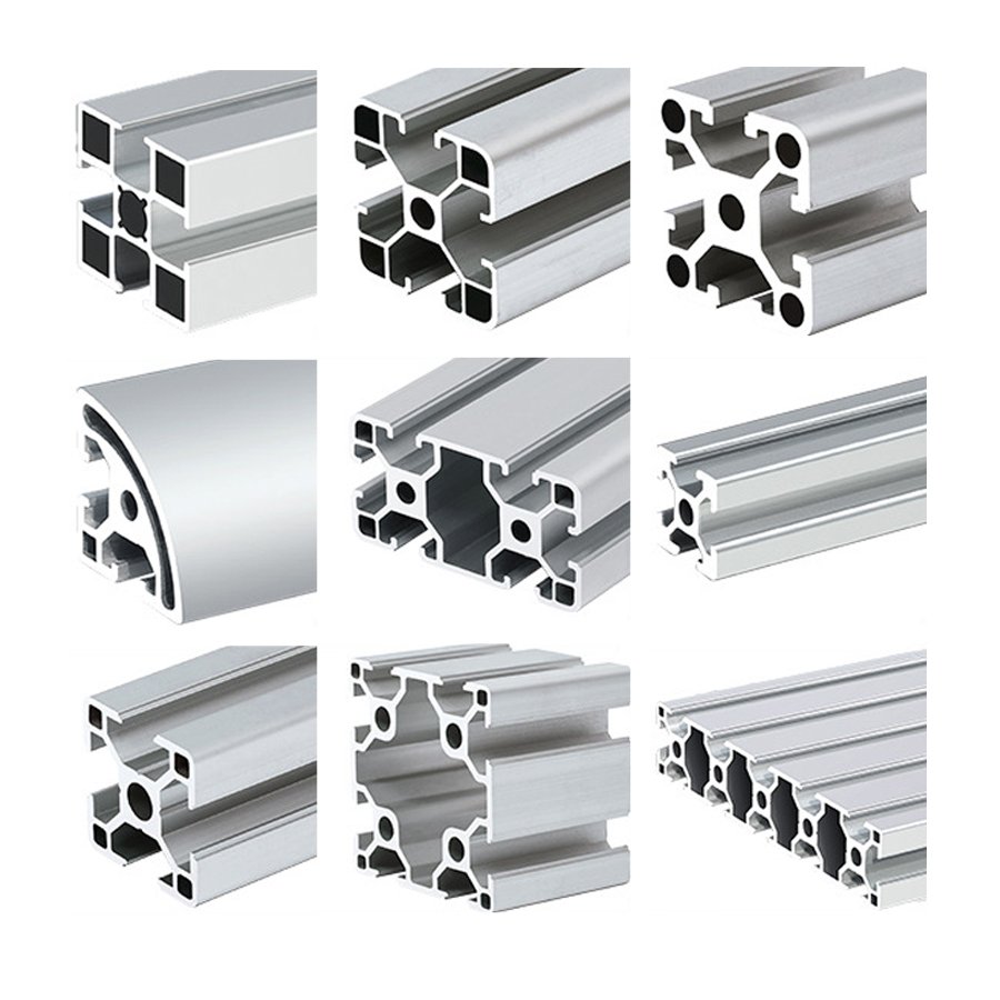 China Manufacture Extrusion Aluminium Alloy Kitchen Wardrobe Sliding Frame Aluminum Profile for Window and Door