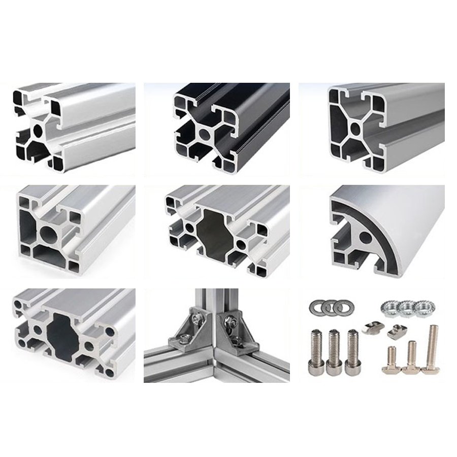 China Manufacture Extrusion Aluminium Alloy Kitchen Wardrobe Sliding Frame Aluminum Profile for Window and Door
