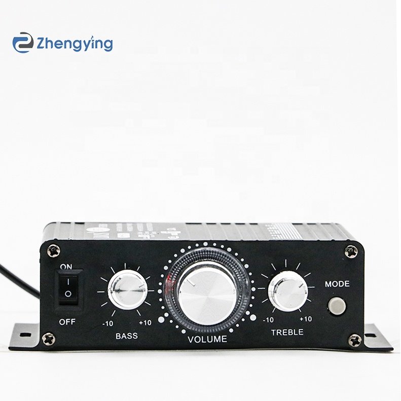 BT-888 Mini Portable Professional Subwoofer Speaker 12V Power Audio Car Amplifiers