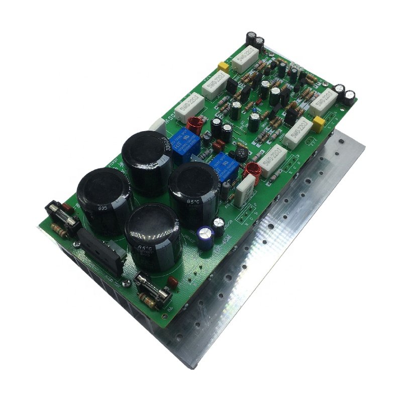 2*450W SanKen1494/3858 HIFI Audio Amplifier Board Stereo AMP Mono 800W High Power Stage Speaker Amplifier pcb assembly