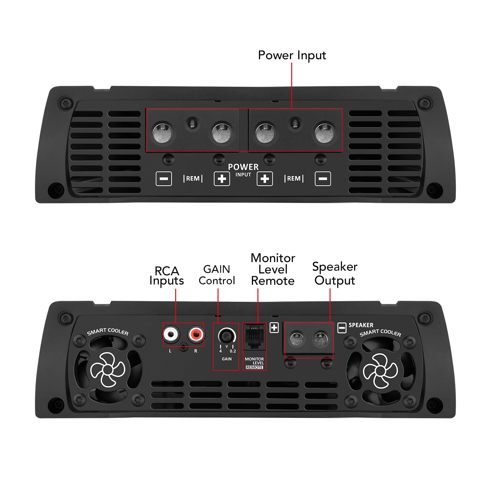 Taramps T 9.000 Chipeo Amplifier 1 or 2 Ohms 9000 Watts RMS 1 Channel Car Audio Peak Power 11000W RMS Monoblock Automotive Sound