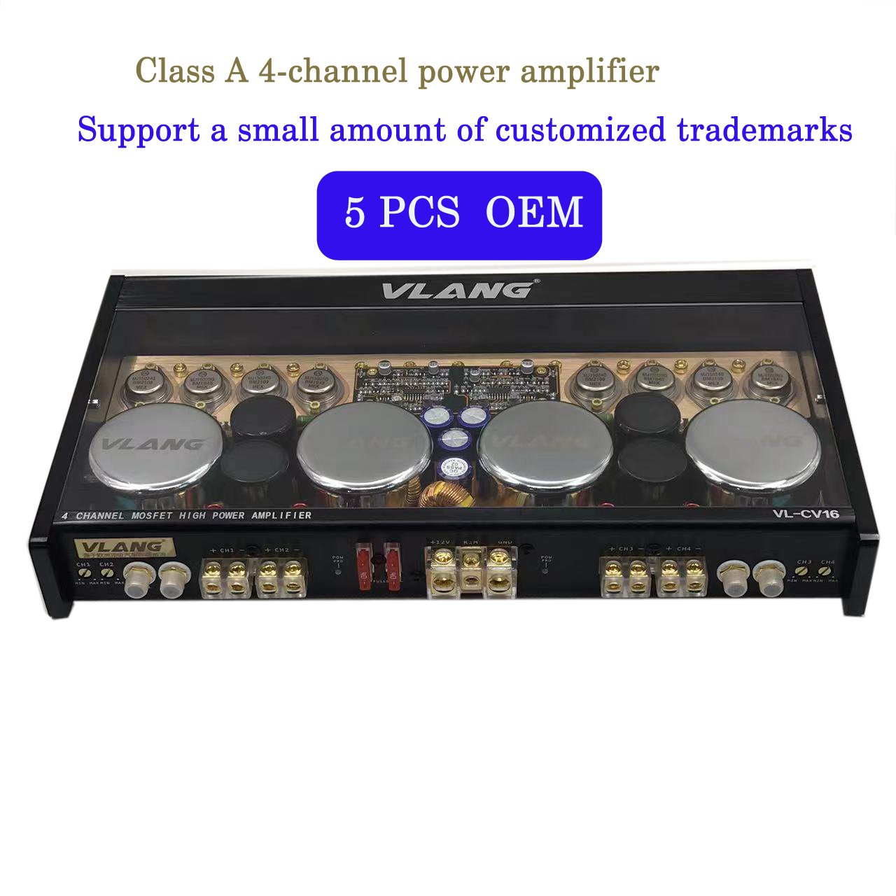 GELONG Factory Produces Power Amplifier Class a Power Amplifier 4 Channel High Power VL-CV16