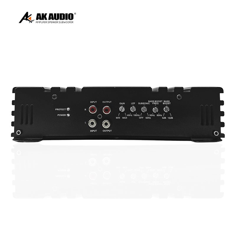 AK-DG6 Professional 1 CH Class D Mono Block 6000W RMS Car Amplifier Range High Power Mono Audio Amplifier,one Channel Amplifier