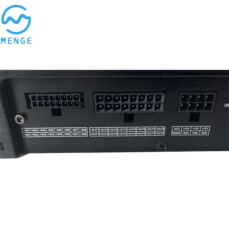 DSP Audio Android System Processor DSP Lossless Car Power Amplifier 8 in 12 Out Car Audio 31 EQ