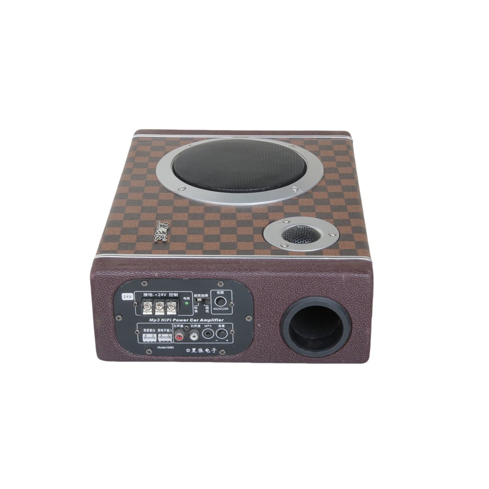 6.5inch High Pitched and Clear Auto Sound Amplifier Car Speakers Box Speaker Underseat Subwoofer