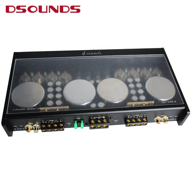 150Wx4 Full Range Car Amplifier Class AB Car Audio Amplifier peak 5800W Customized Amplifier HIFI Style