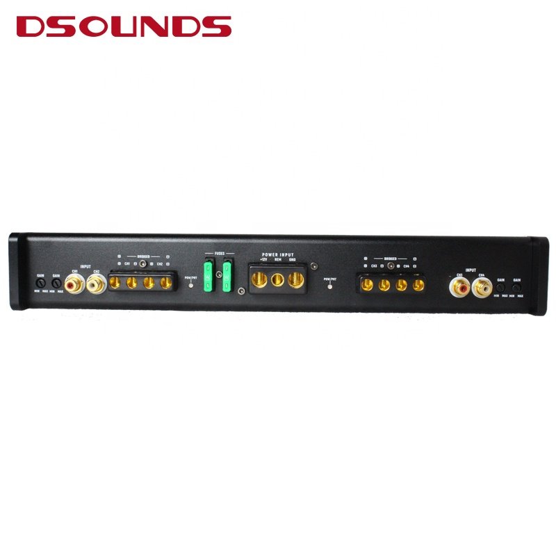 150Wx4 Full Range Car Amplifier Class AB Car Audio Amplifier peak 5800W Customized Amplifier HIFI Style