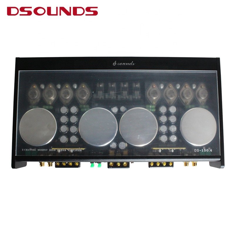 150Wx4 Full Range Car Amplifier Class AB Car Audio Amplifier peak 5800W Customized Amplifier HIFI Style
