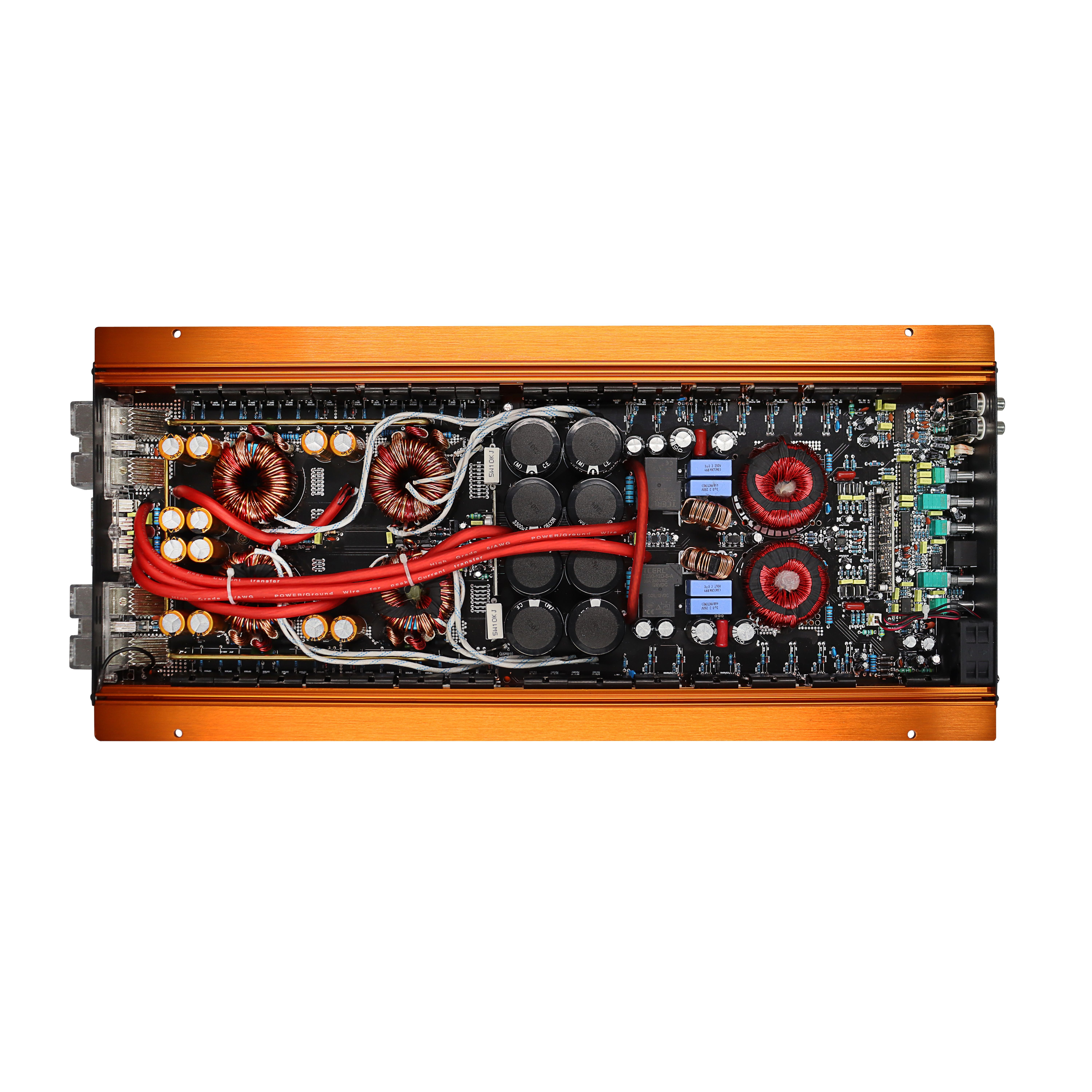 Personalized Amplifier Car Audio 1 Ohm CLASS D Remote Control 2 Channels Audio Amplifier Car Amplifiers