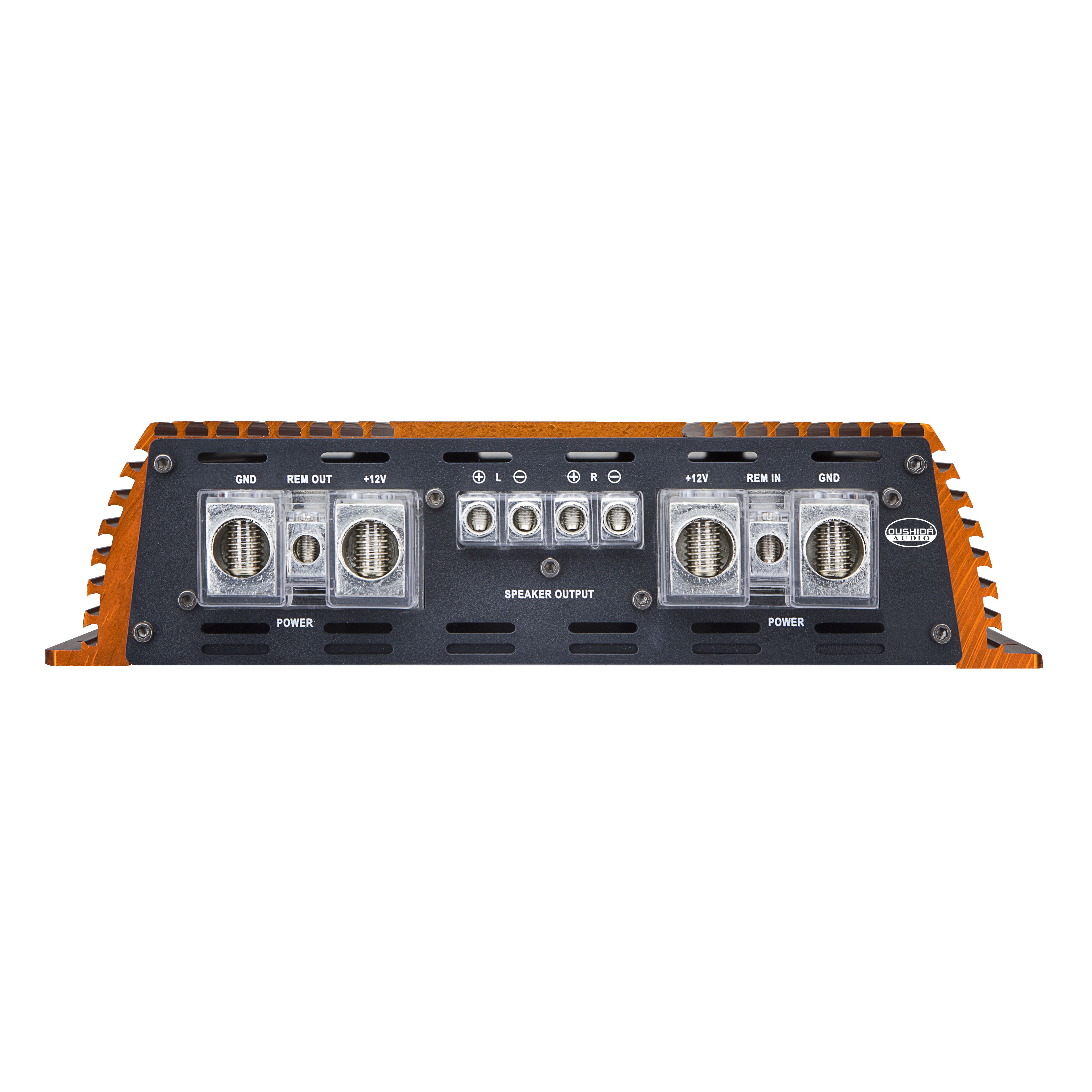 Personalized Amplifier Car Audio 1 Ohm CLASS D Remote Control 2 Channels Audio Amplifier Car Amplifiers