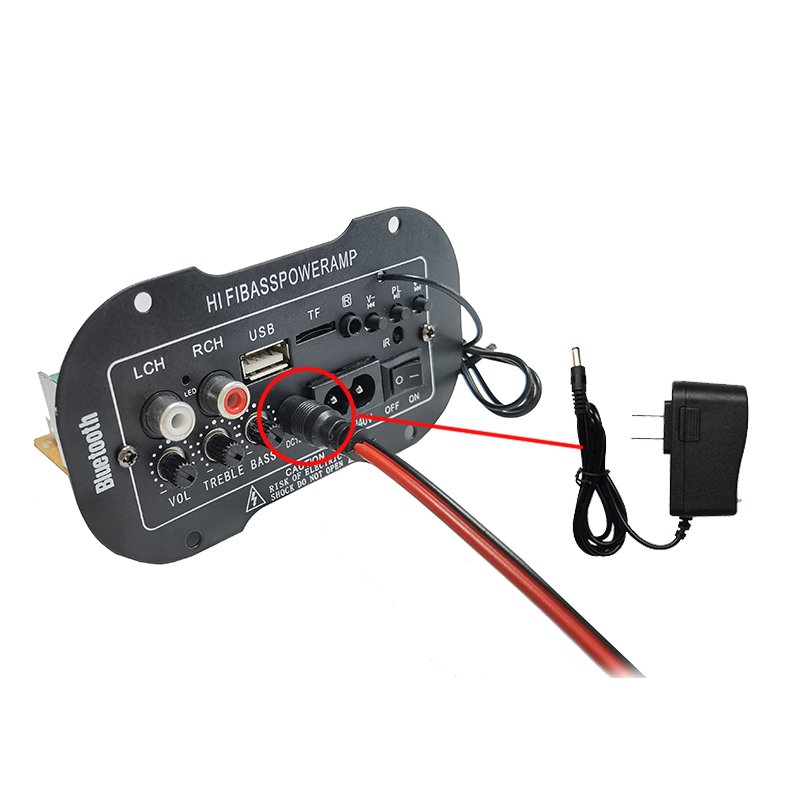 Wholesale 12V 220V Power Amplifiers Car Amp USB TF FM Decoding Built-in Bluetooth Subwoofer Amplifier Audio Board