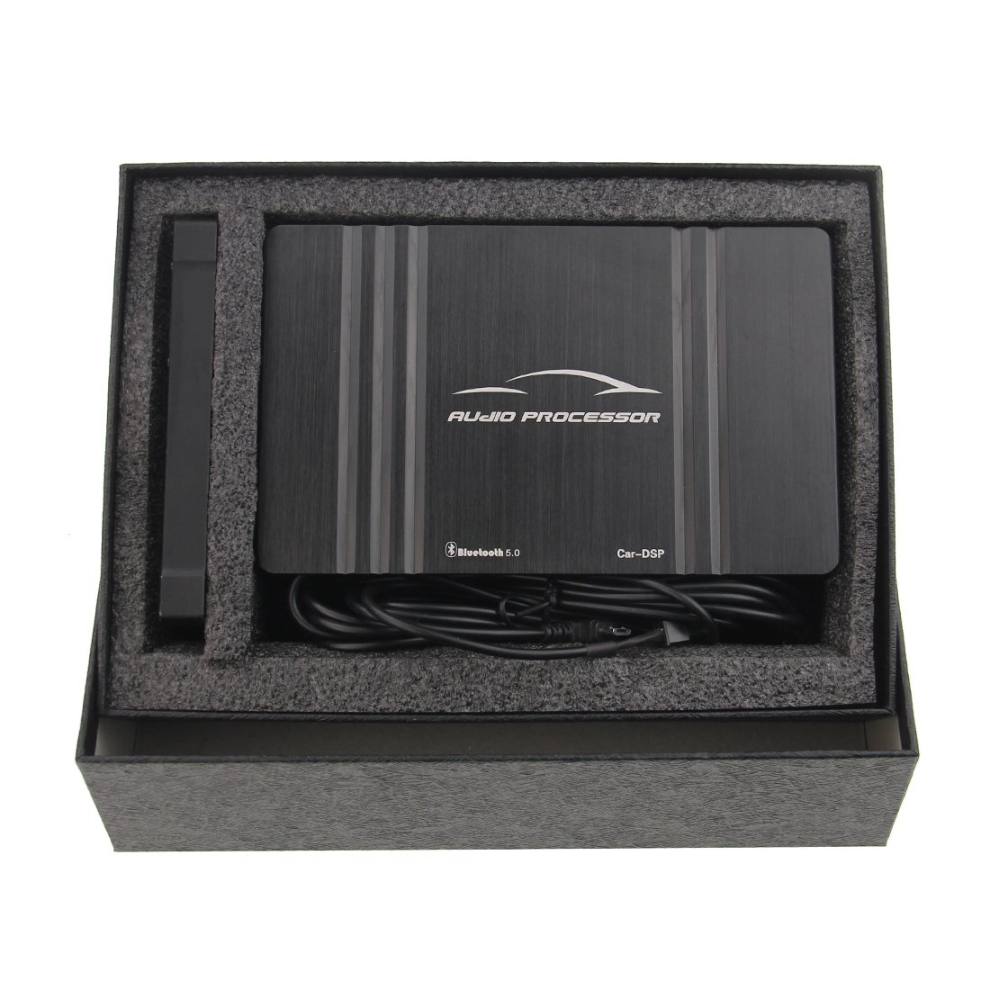 Factory Supply Class AB Car Audio DSP Powered Amplifier with LCD Display Remote Control