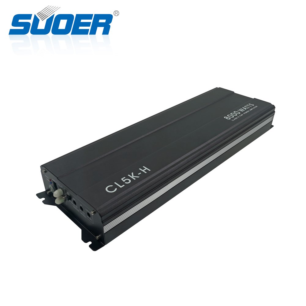Suoer CL-5K 12V Monoblock Amplificador Para Autos Big Power 8000w Class D Car Amplifier