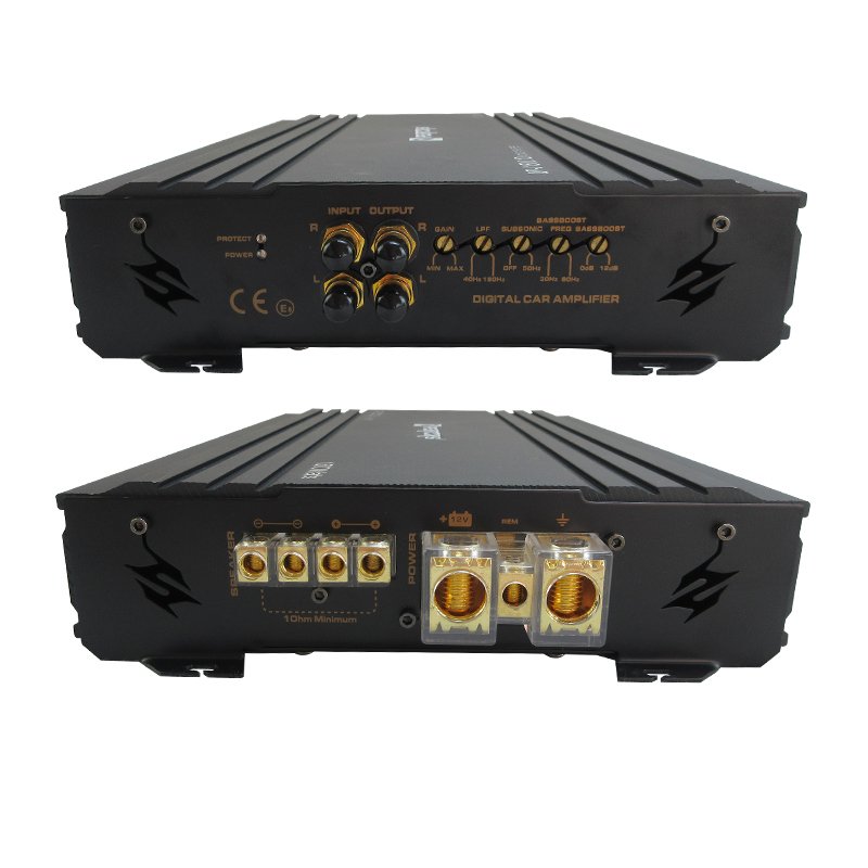 Car Audio Amplifier 1 Channel Amplifier 1500W QPERTORS Brand QP-J1500.1D