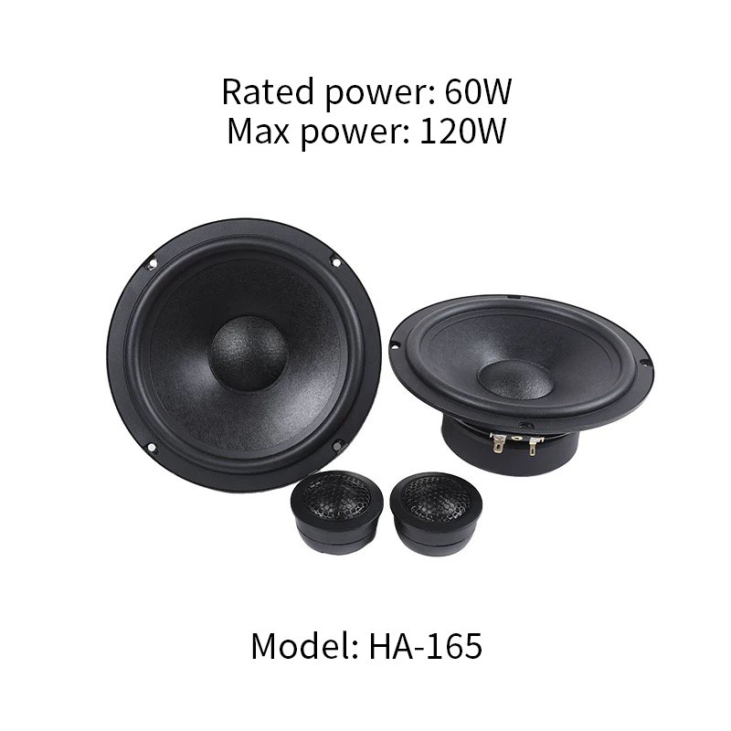 Car Power Audio Subwoofer Loudspeakers 6.5 Inch Tweeter Car Speakers