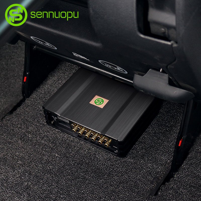Sennuopu Professional Audio Car Power Amplifier 4 Channel with 8 Channel Car DSP Processor