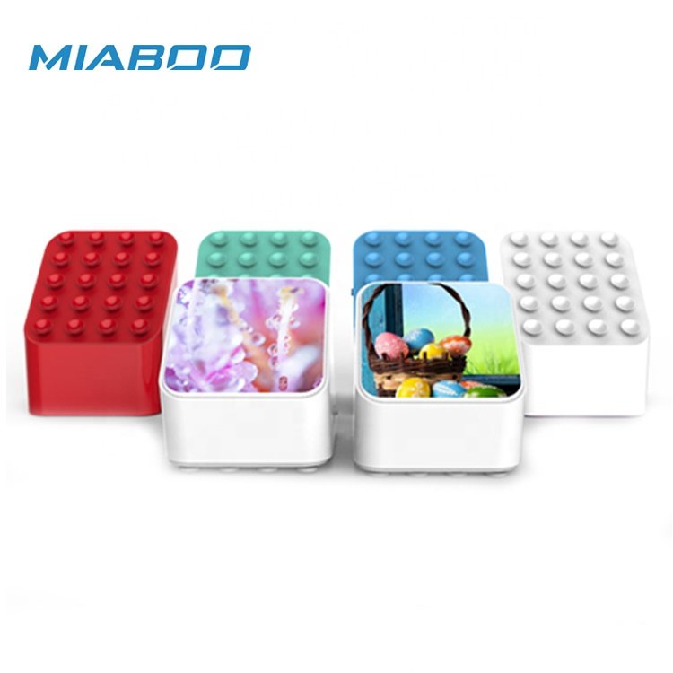 Speaker 2024 Trending Products Mobile Stand Wireless Blue Battery Usb Plastic Portable M1 OEM Mini Blue tooth Speaker Rohs