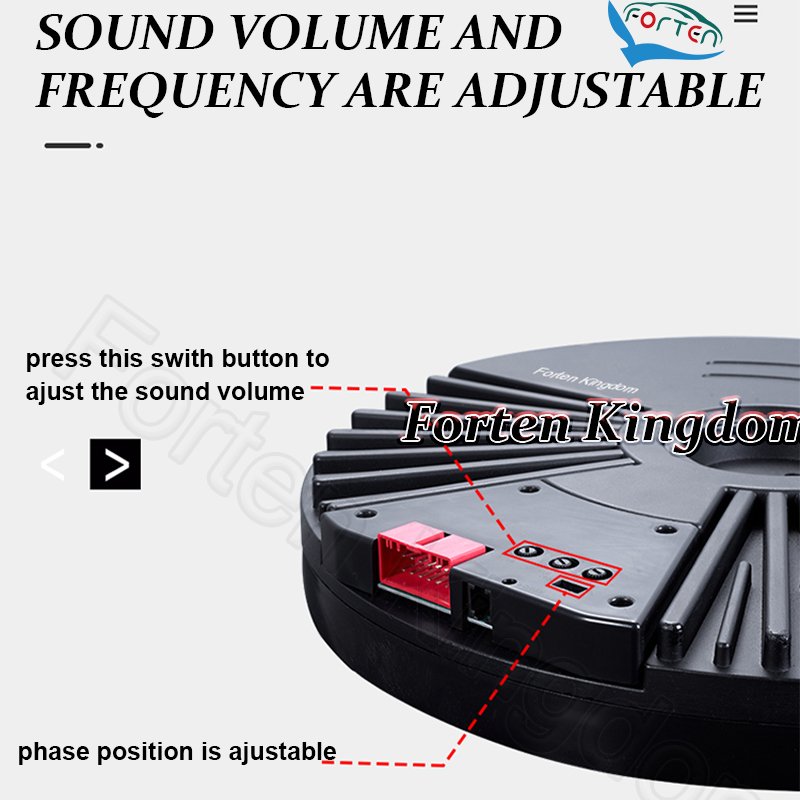 Auto Universal 16 Inch Exterior Electronics Car Powered Bass Speaker Car Amplifiers Audio Subwoofers Spare Tire Tyre for Camry