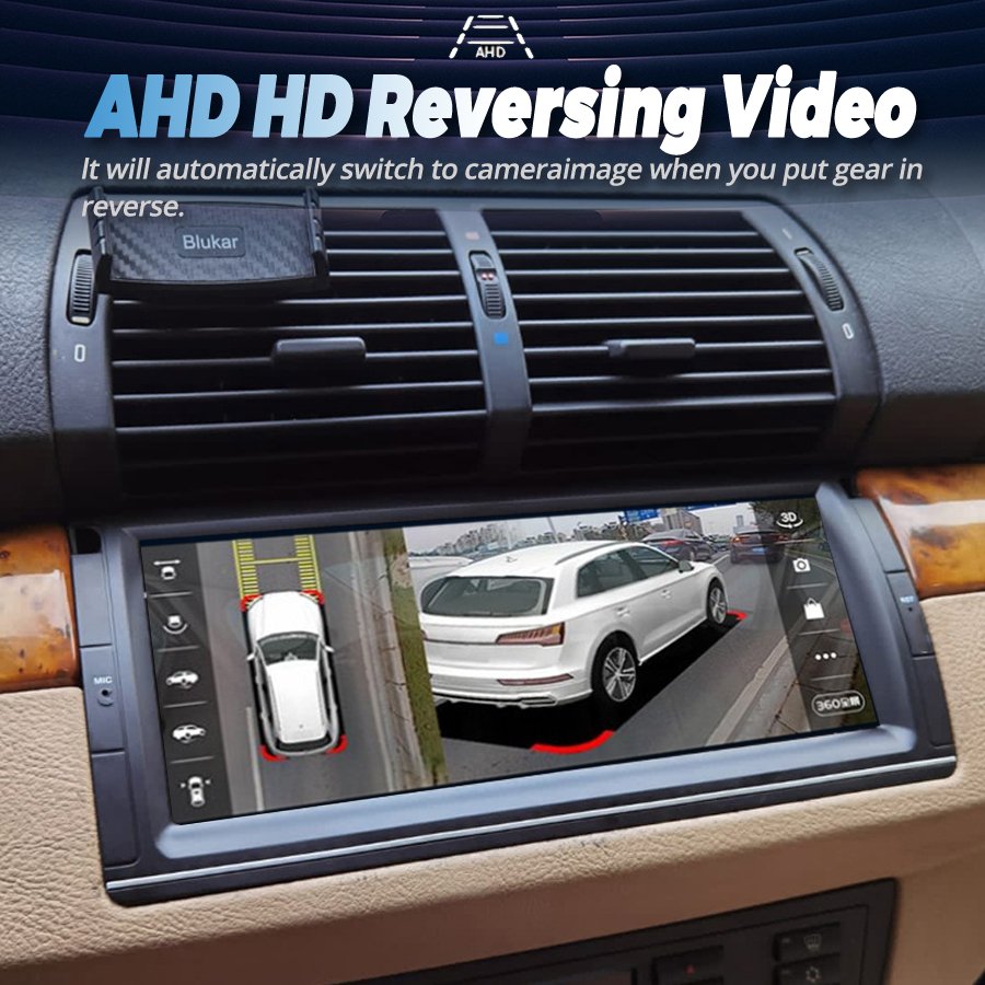 8G+128GB 2DIN Car Radio Android 13 Screen For BMW 5 E39 X5 E53 M5 E38 1994-2007 GPS Stereo Audio Autoradio Navigation Carplay