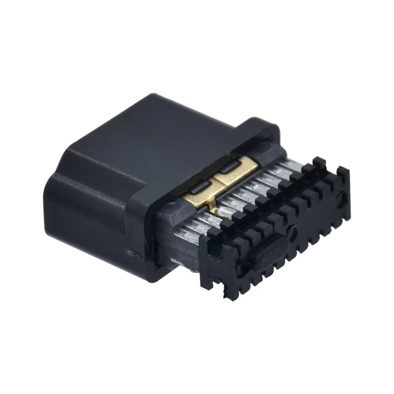 USB HD audio/video Transmission 20 Core Auto Soldering Female Connector Multimedia Interface Metal/Plastic Sleeve Socket