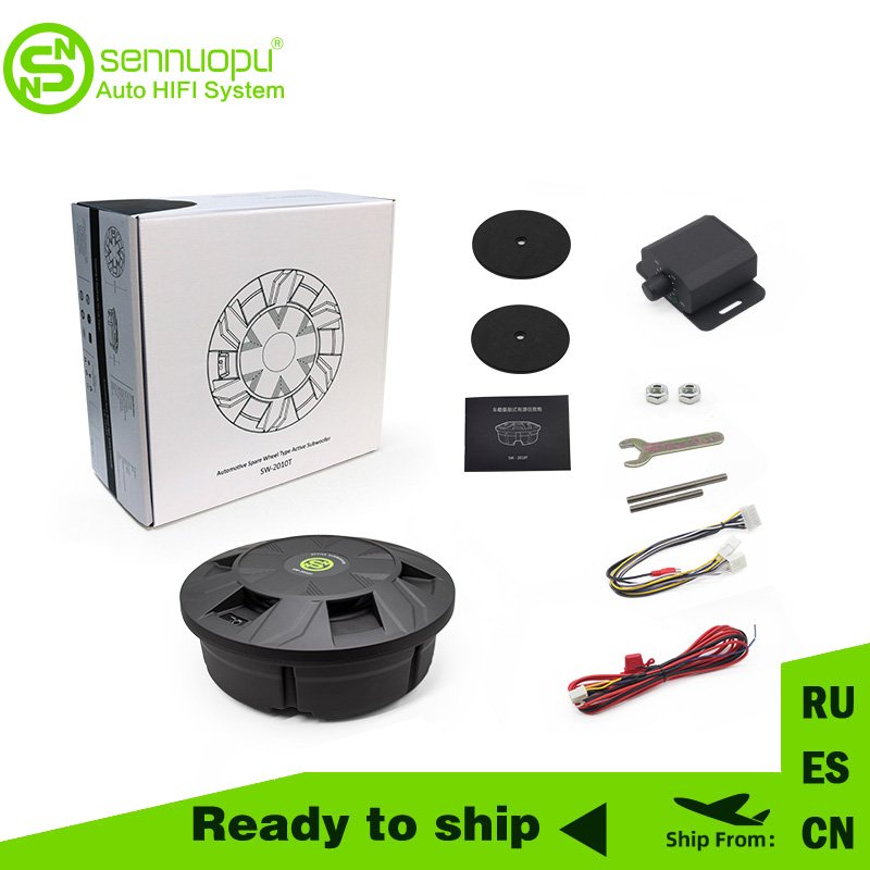 Sennuopu Car Woofer Subwoofers Spare Tire 10 Inches Subwoofer for Car Music System