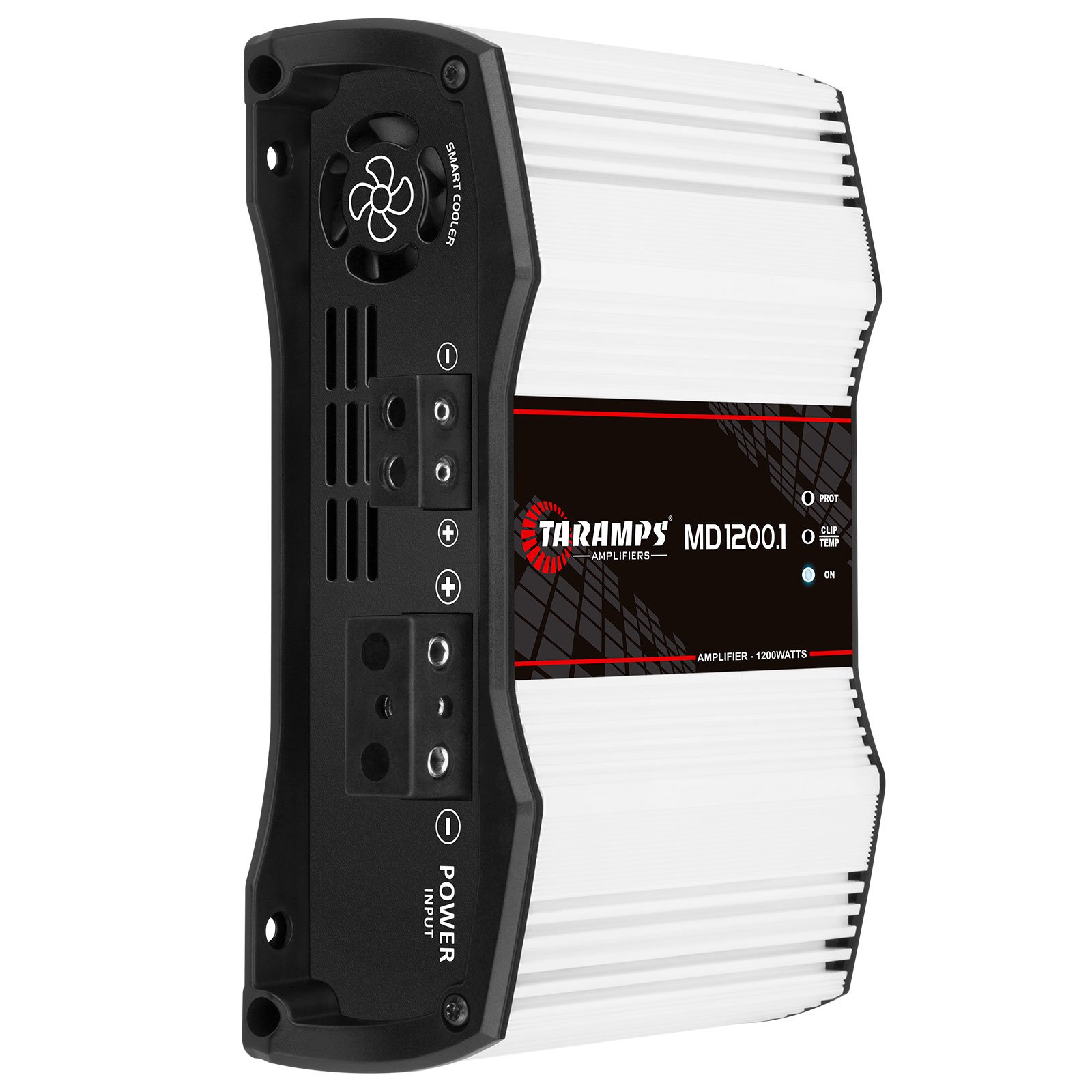 Taramps MD 1200.1 Amplifier 1200 Watts RMS 1, 2 or 4 Ohms High Efficiency Digital Bass Boost Car Audio Sound Monoblock Crossover