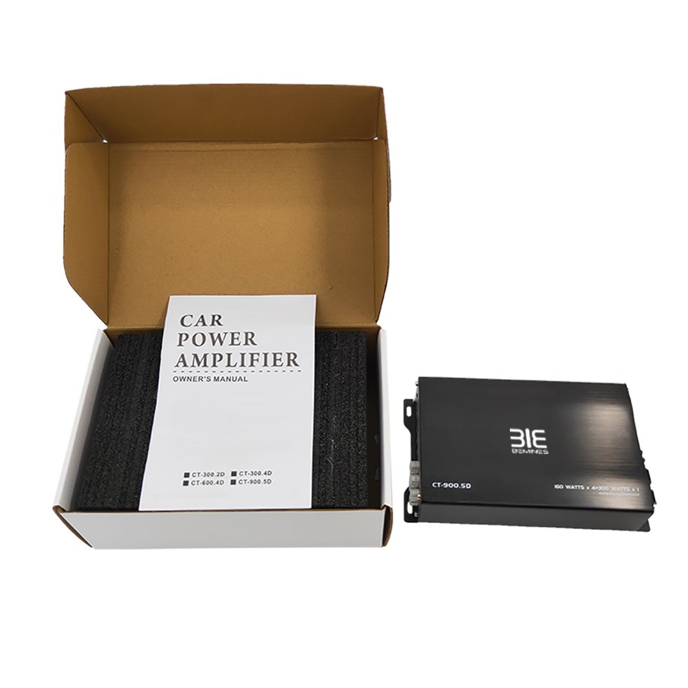 QMF CT-900.5 Hot Selling Class d 5 Channels Amplifier 12V High Quality Car Audio