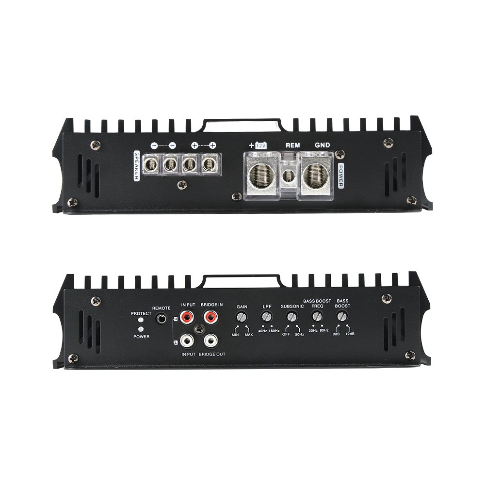 QMF-GZ2000.1 Monoblock Full Range Wholesale Powerful 2000W USA Market Car Power Amplifier