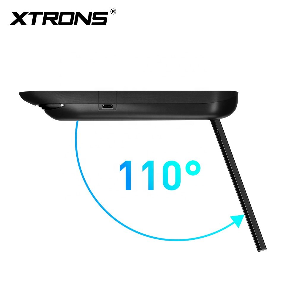 XTRONS 15.6 Inch Electric Motorized Octa-core Android Car TV Flip Down Monitor With FHD Screen