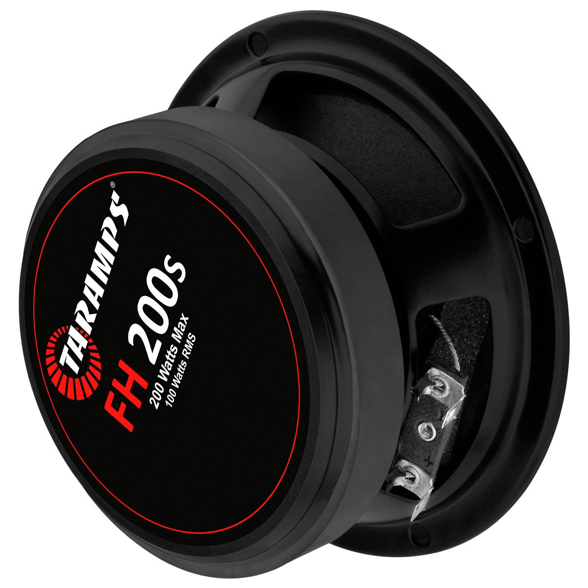 Taramps 5" FH 200S 4 or 8 Ohms Car Audio Speaker 100 Watts Rms 200W Max Woofer Mid Bass to Mid High Loudspeaker 5 Inches Full