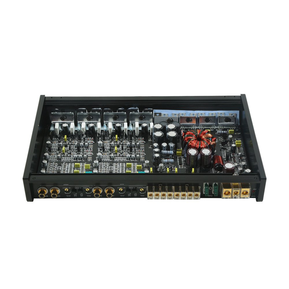 Factory Price Class ab RMS 80 Watts 4-Channel Car Power Amplifier With Good Sound Quality TP-8504