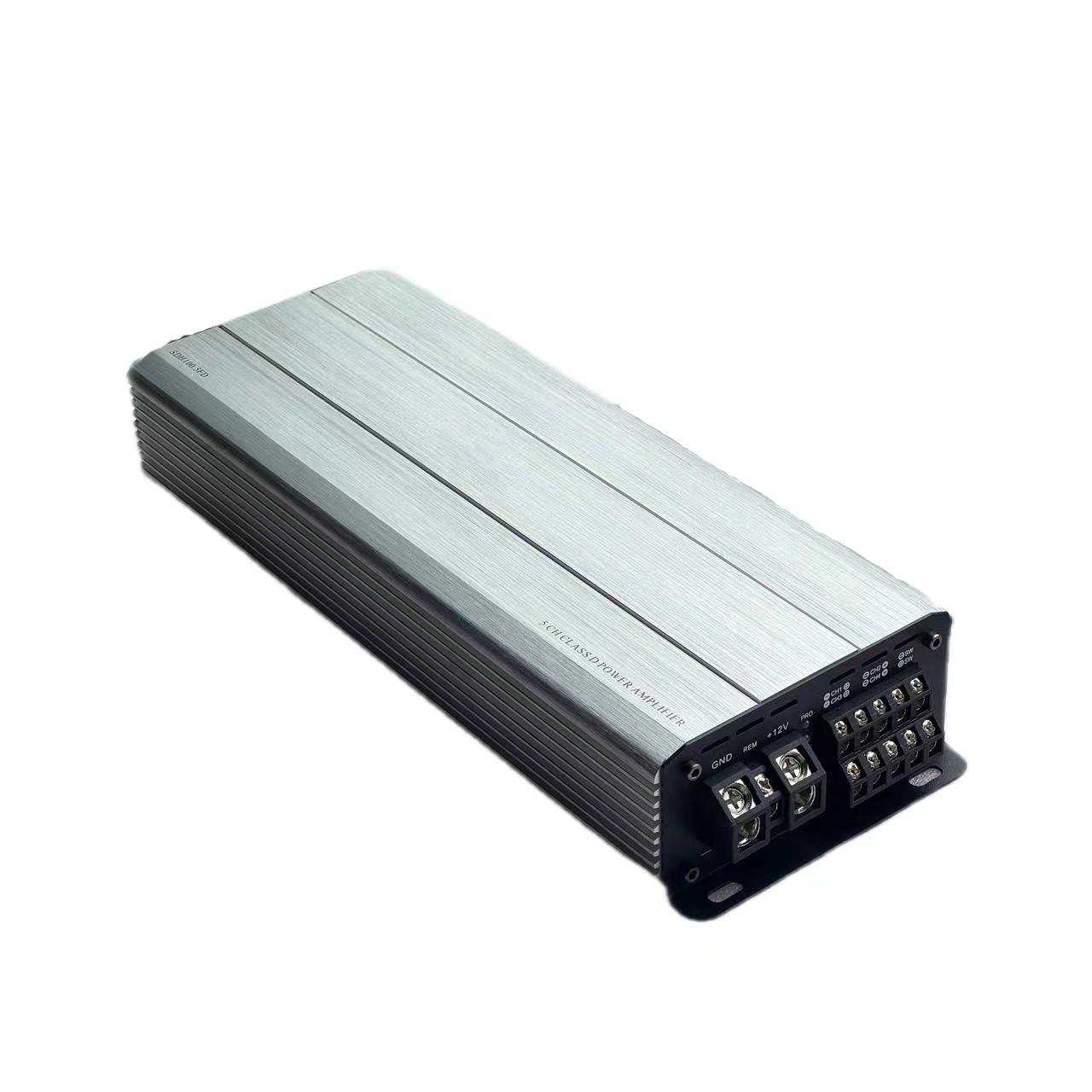 OEM USA MARKET Popular ClassD 5 Channels 100W Car Audio Amplifier 14.4V