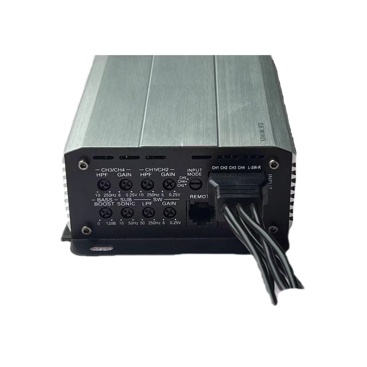 OEM USA MARKET Popular ClassD 5 Channels 100W Car Audio Amplifier 14.4V
