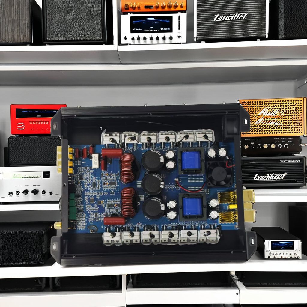 Factory Wholesale Brazilian Monoblock Car Audio Amplifier High Power 5000W 8000W Watts Class D Full Range Amplifier Mono Channel