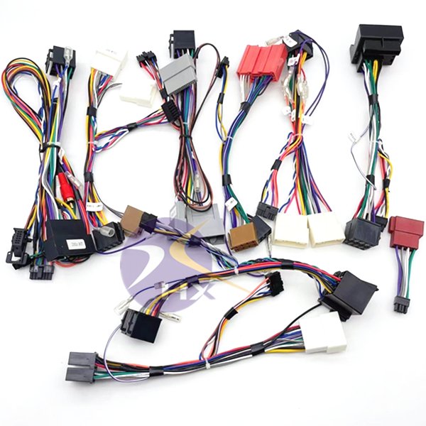 Custom Auto Stereo Car Radio Wire Harness Car Audio Connector Android Power Harness Volkswagen/Audi/bm ISO Radio Video Cable
