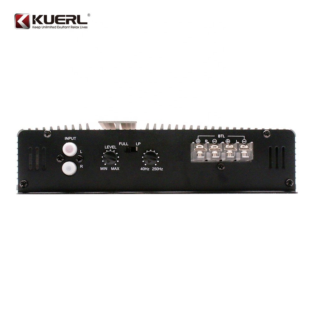 Professional 2-Channel Class AB Car Audio Amplifier AMP 12V 4OHM Factory Wholesale Build for Car Audio Systems
