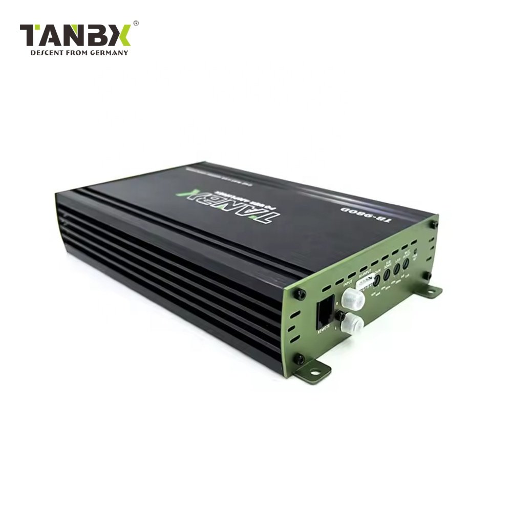 Factory New Mono Sound Digital High Power Car Amplifier Professional Class d High-quality Woofer Amplifier (TB-980D)