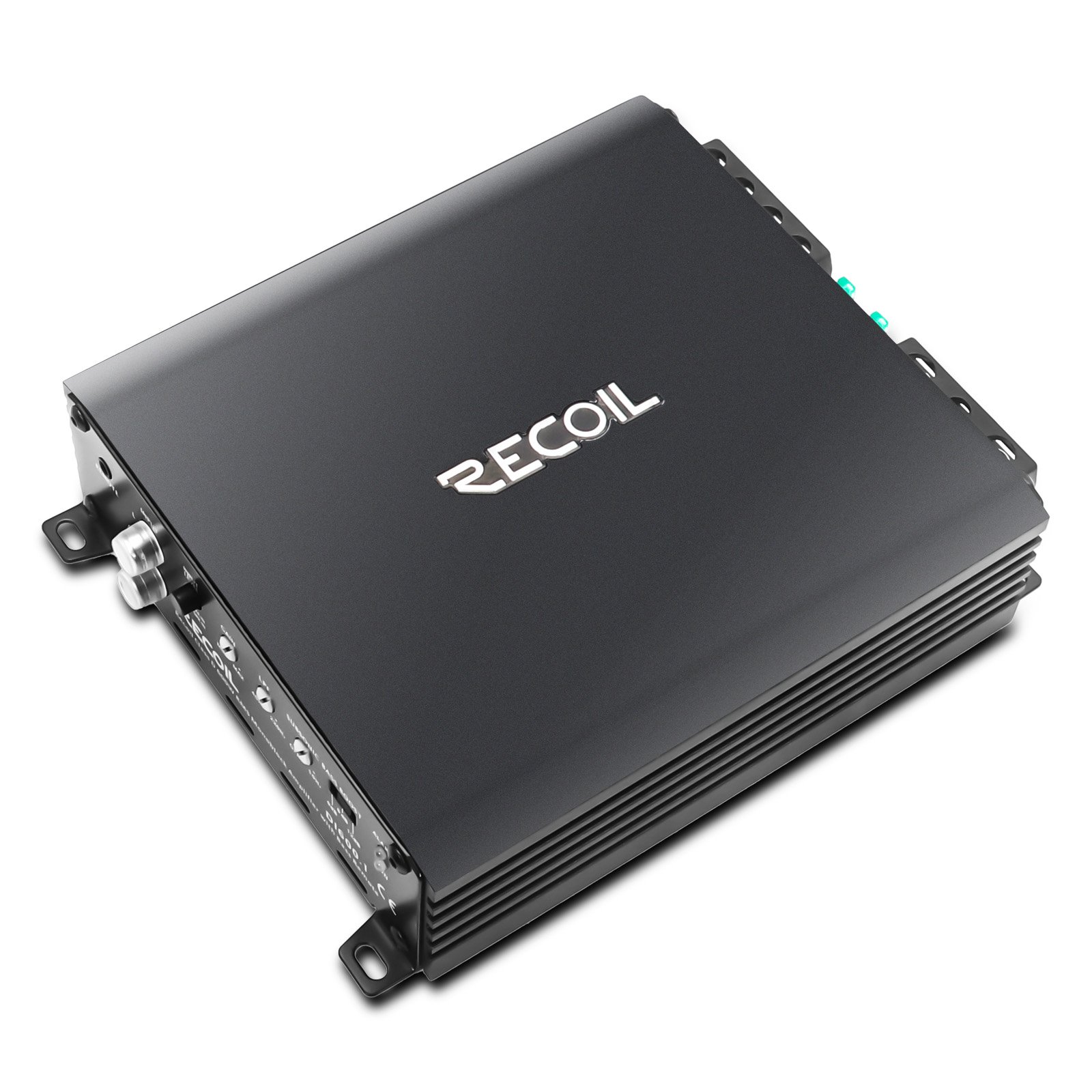 DI600.1 Class-D Car Audio Mono-block Subwoofer Amplifier 1200 Watts Max Power 2/4 Ohm Stable, Mosfet Power Supply, Remote Bas
