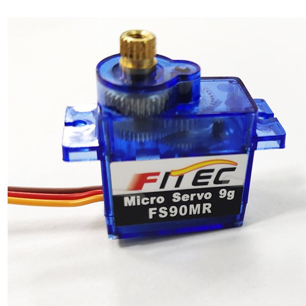 MG90S 9g 360 Continuous 2.2kg Mini Micro Metal Gear Servo for RC Car Boat DIY Robotic Arm Hexapod Robot Education Project