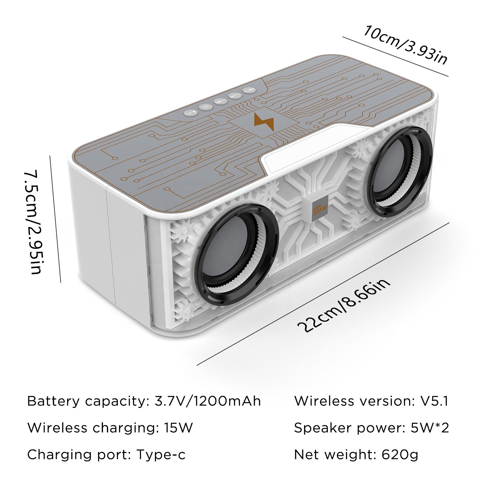 hot selling products 2023 Amazon PC Computer New Products Professional Audio Portable Smart Bluetooth Speaker Wireless