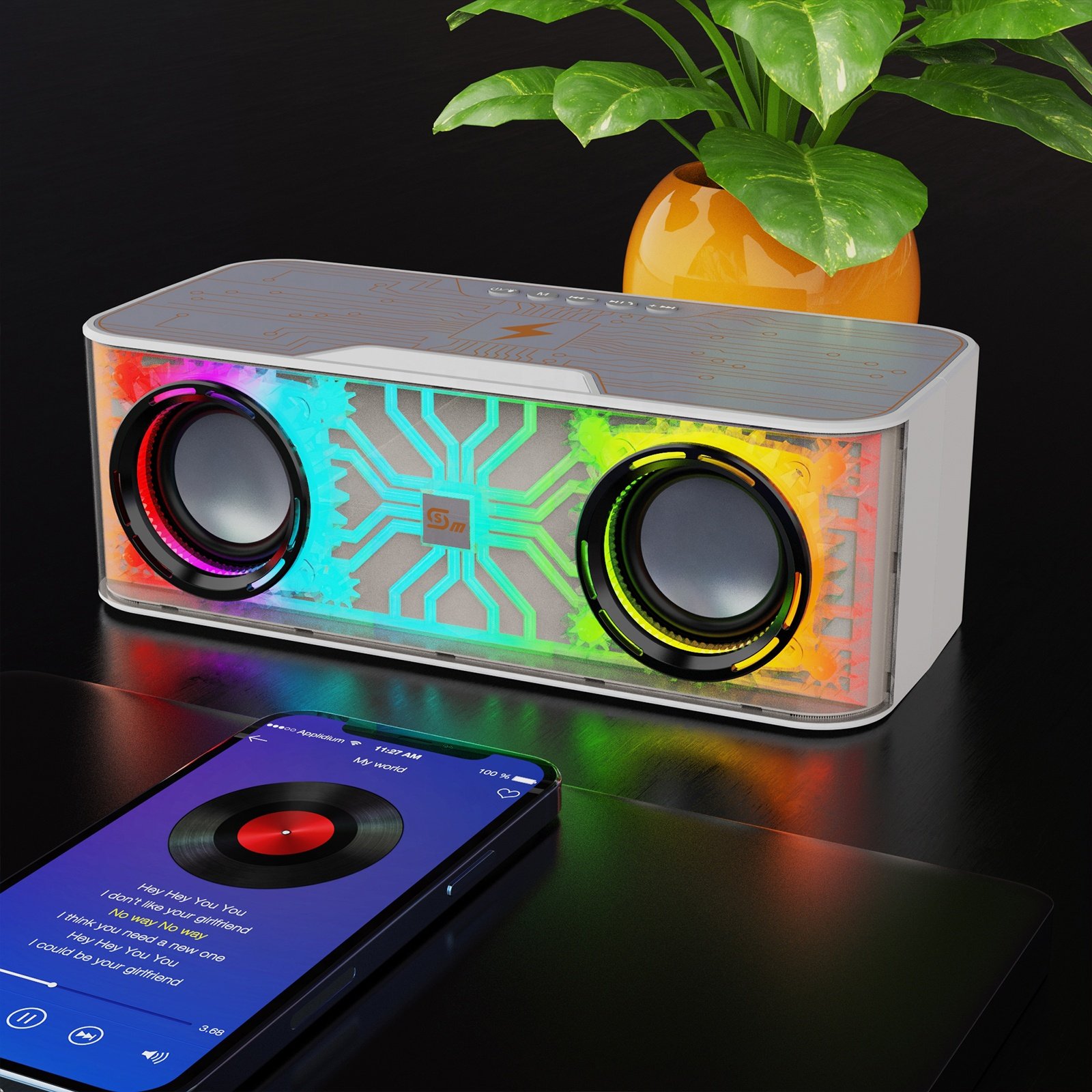 hot selling products 2023 Amazon PC Computer New Products Professional Audio Portable Smart Bluetooth Speaker Wireless